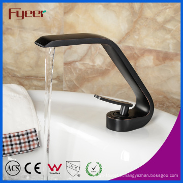 Fyeer 2015 New Fashion Design Salle de bain noir bassin robinet